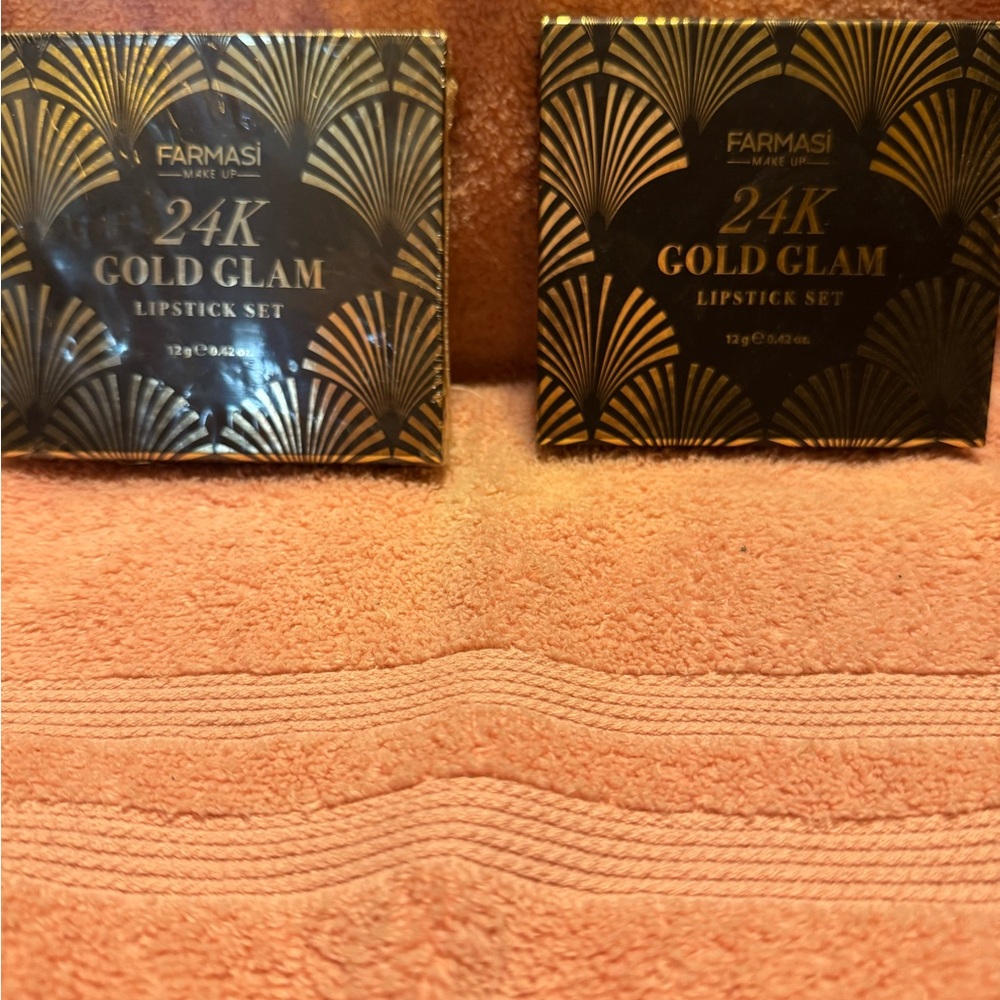 Farmasi 24K Gold Glam Lipstick Set